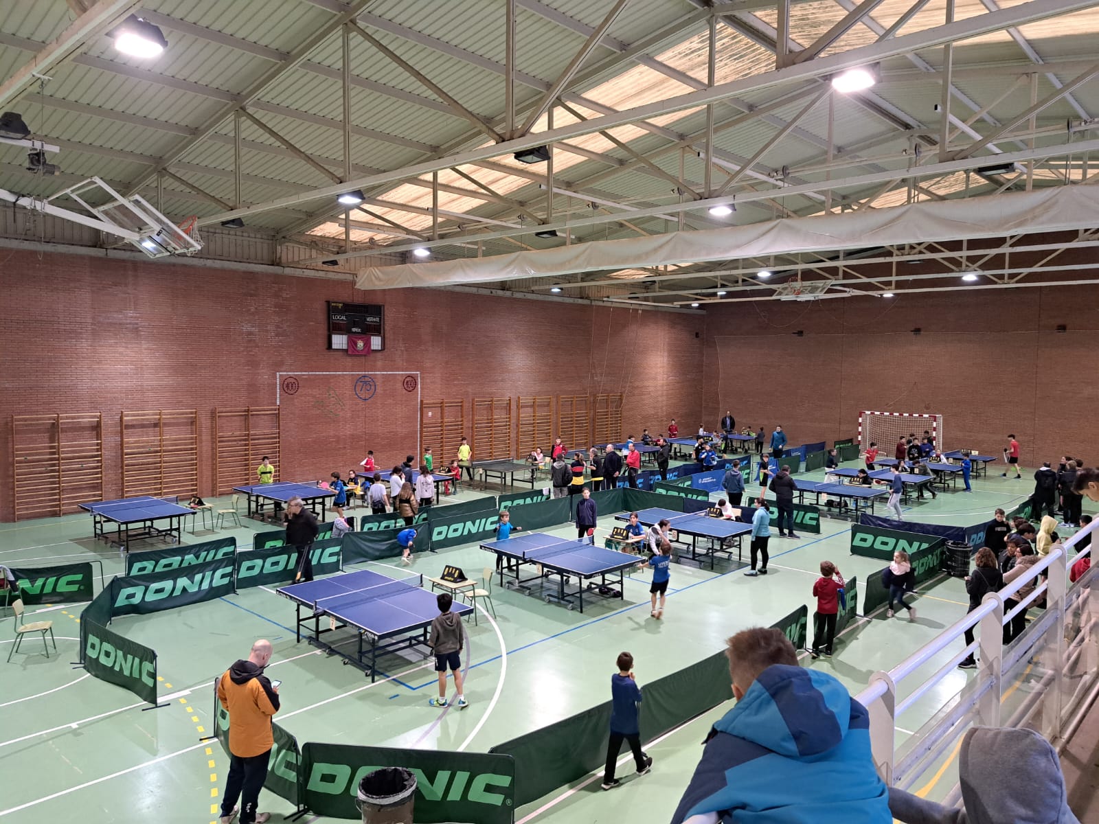 Jornada de tenis de mesa en Lodosa con torneos para todas las edades y niveles